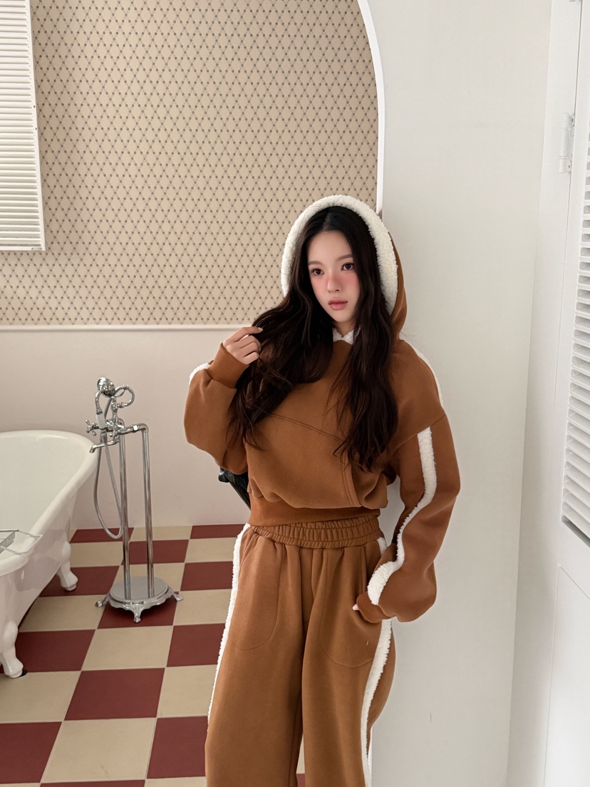 MARKE-P東大門㊣代購女士新品推薦熱賣職業衛衣連帽衫抓絨MARKE-P衛衣