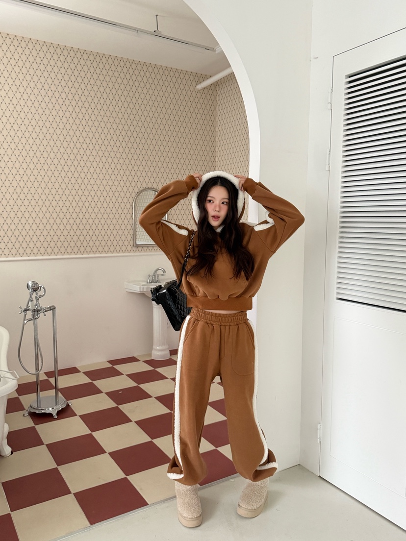 MARKE-P東大門㊣代購女士新品推薦熱賣職業衛衣連帽衫抓絨MARKE-P衛衣