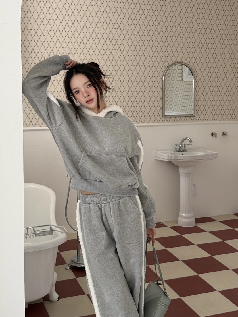 MARKE-P東大門㊣代購女士新品推薦熱賣職業衛衣連帽衫抓絨MARKE-P衛衣