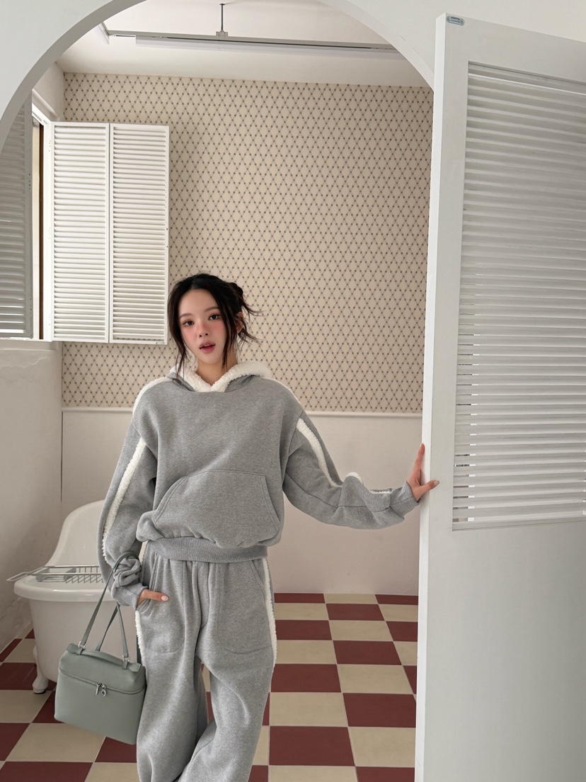 MARKE-P東大門㊣代購女士新品推薦熱賣職業衛衣連帽衫抓絨MARKE-P衛衣