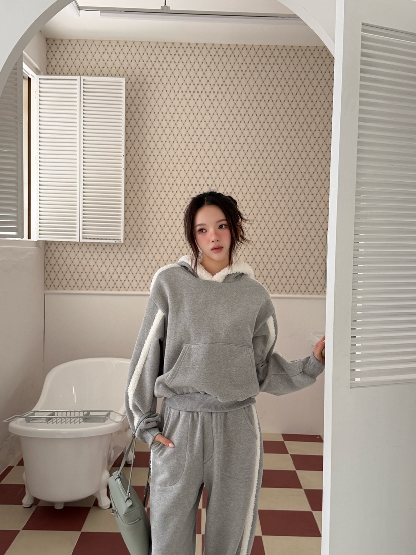 MARKE-P東大門㊣代購女士新品推薦熱賣職業衛衣連帽衫抓絨MARKE-P衛衣