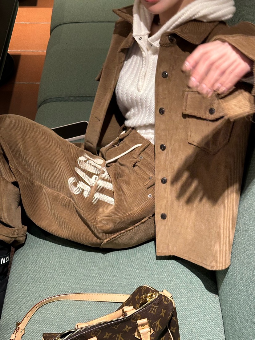 ZEROZERO東大門㊣代購女裝新款職業時尚休閑25秋冬夾克燈芯絨ZEROZERO夾克