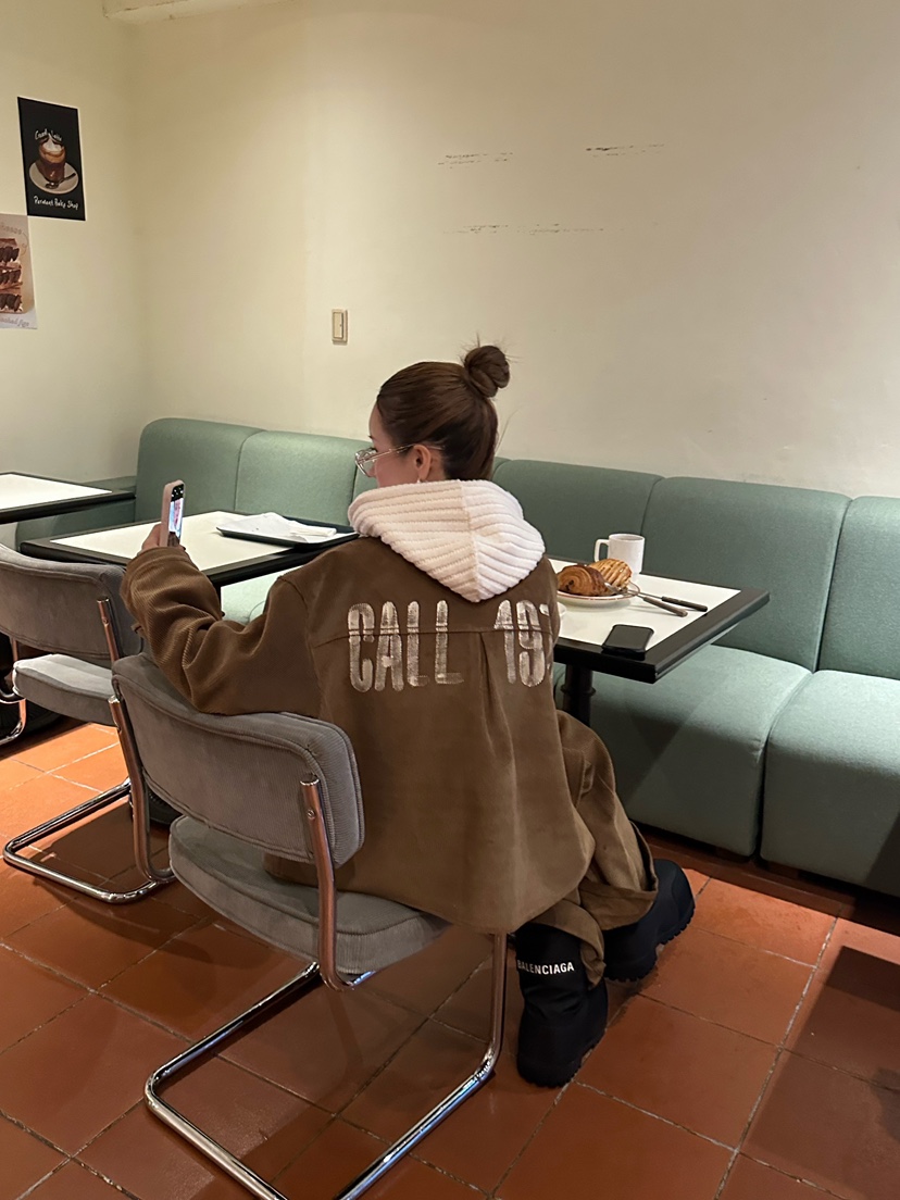 ZEROZERO東大門㊣代購女裝新款職業時尚休閑25秋冬夾克燈芯絨ZEROZERO夾克