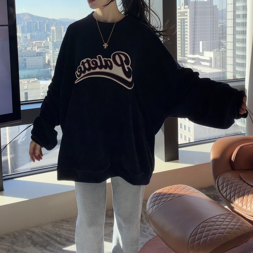 PALETTE-Q東大門㊣實拍女士新品人氣休閑熱賣25秋冬職業衛衣PALETTE-Q衛衣