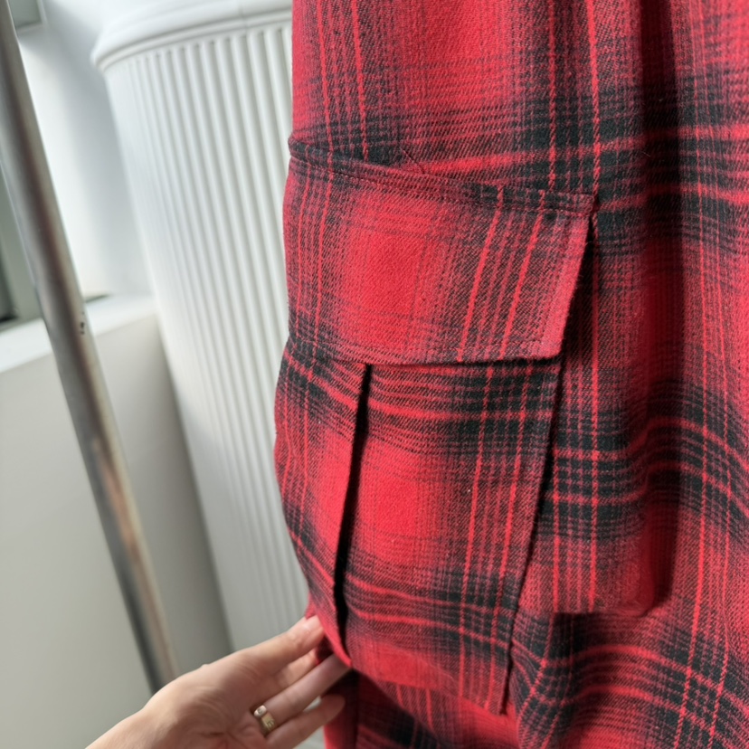 PALETTE-Q東大門㊣代購女裝新品時尚熱賣推薦職業休閑褲格子PALETTE-Q休閑褲