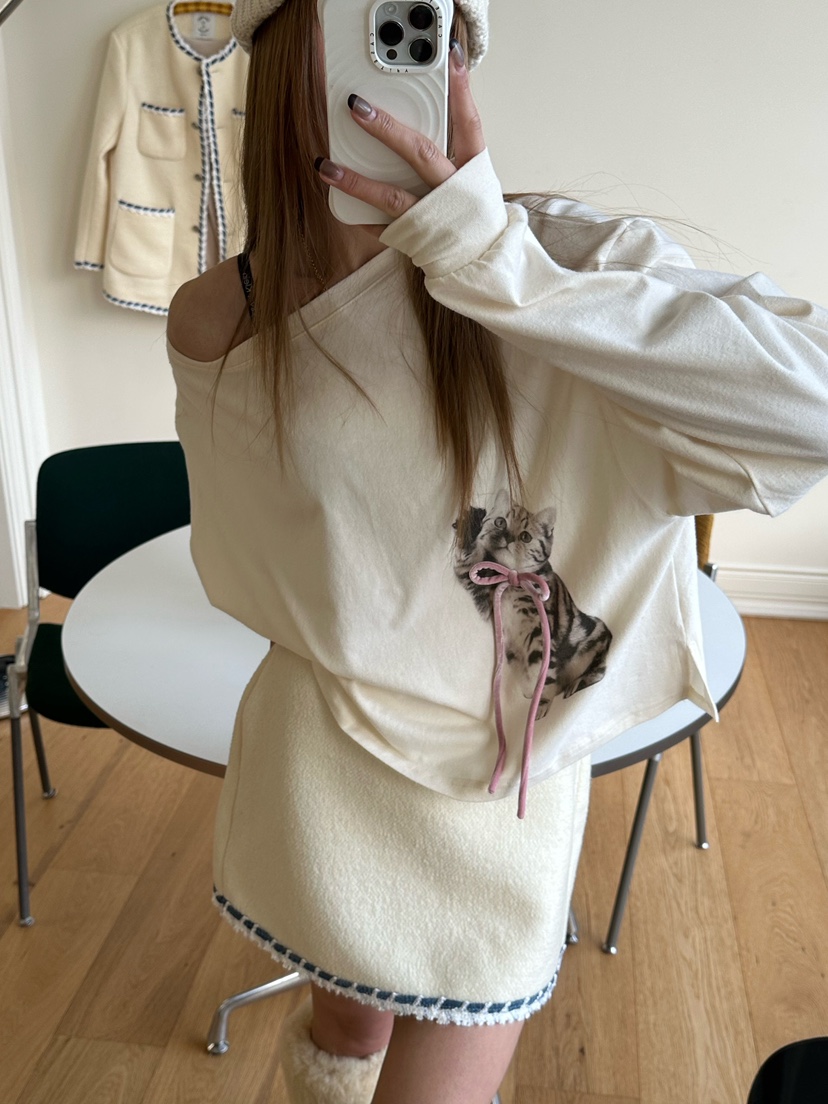 ZEROZERO東大門㊣代購女裝新品人氣裙褲不含腰包粗花呢羊毛ZEROZERO裙褲