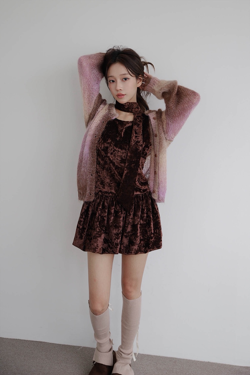 SLIT韓國代購㊣女士新品時尚推薦25秋冬職業熱賣休閑針織衫SLIT針織衫