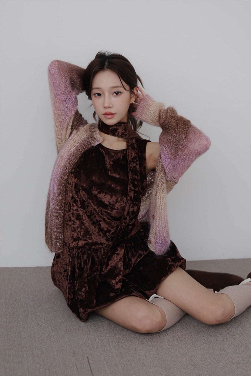 SLIT韓國代購㊣女士新品時尚推薦25秋冬職業熱賣休閑針織衫SLIT針織衫