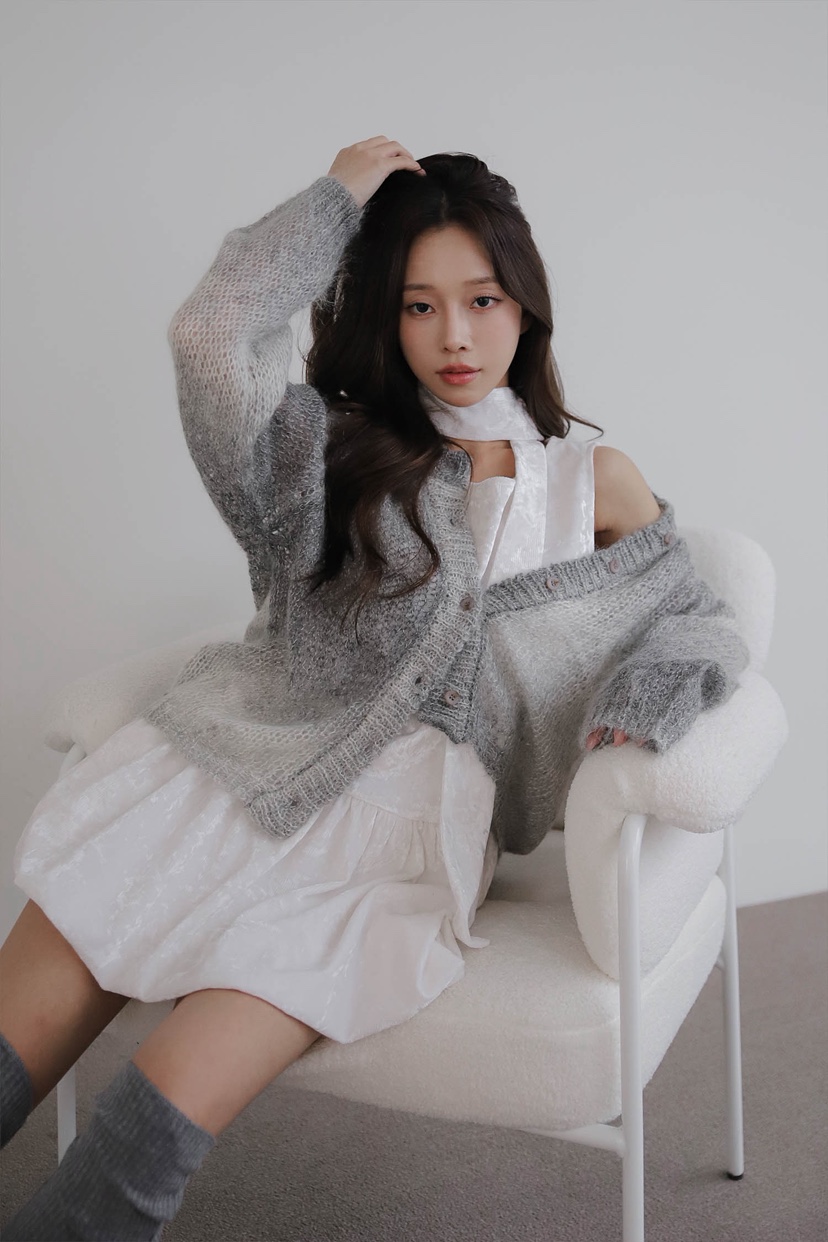 SLIT韓國代購㊣女士新品時尚推薦25秋冬職業熱賣休閑針織衫SLIT針織衫