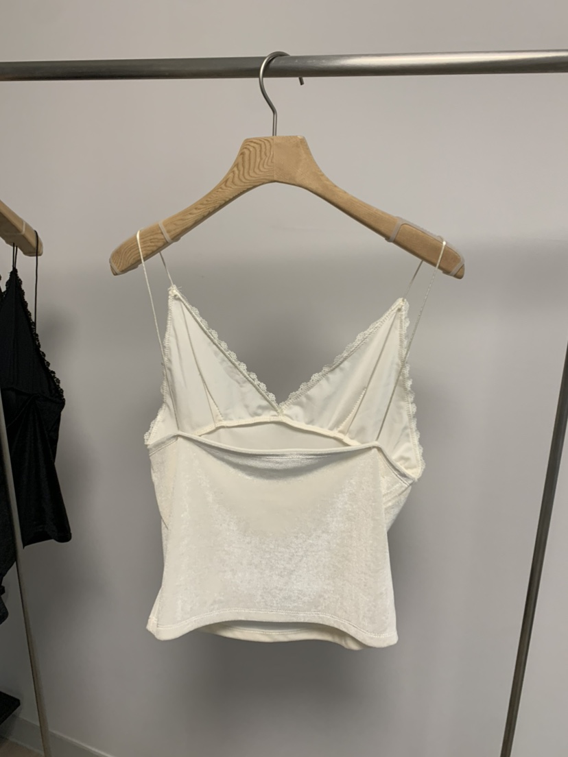 BETONE東大門㊣代購女裝新款25秋冬推薦人氣吊帶背心天鵝絨BETONE吊帶/背心