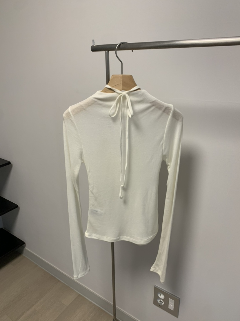 BETONE韓國代購㊣女裝新品人氣職業推薦熱賣25秋冬長袖T恤褶裥BETONE長袖T恤