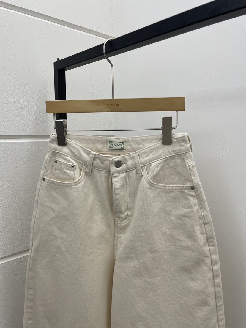 MOVENNE東大門㊣直郵女士新款推薦25秋冬熱賣人氣休閑牛仔褲MOVENNE牛仔褲
