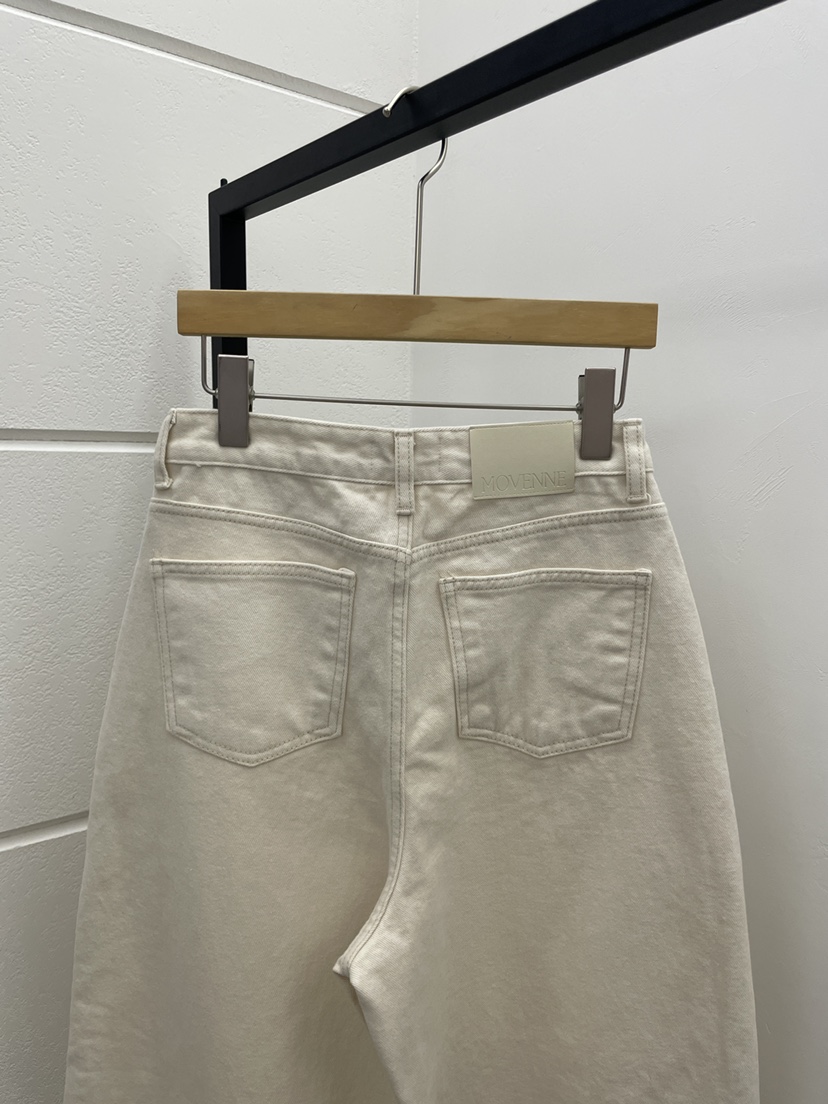 MOVENNE東大門㊣直郵女士新款推薦25秋冬熱賣人氣休閑牛仔褲MOVENNE牛仔褲