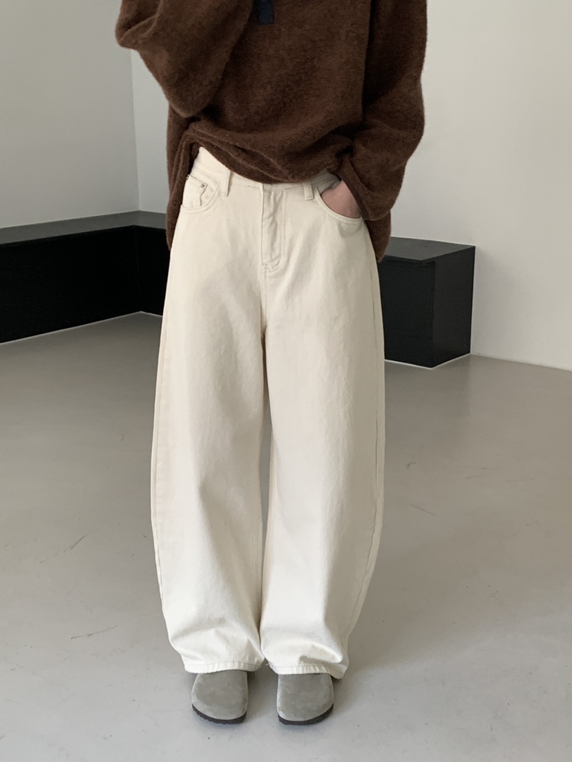 MOVENNE東大門㊣直郵女士新款推薦25秋冬熱賣人氣休閑牛仔褲MOVENNE牛仔褲