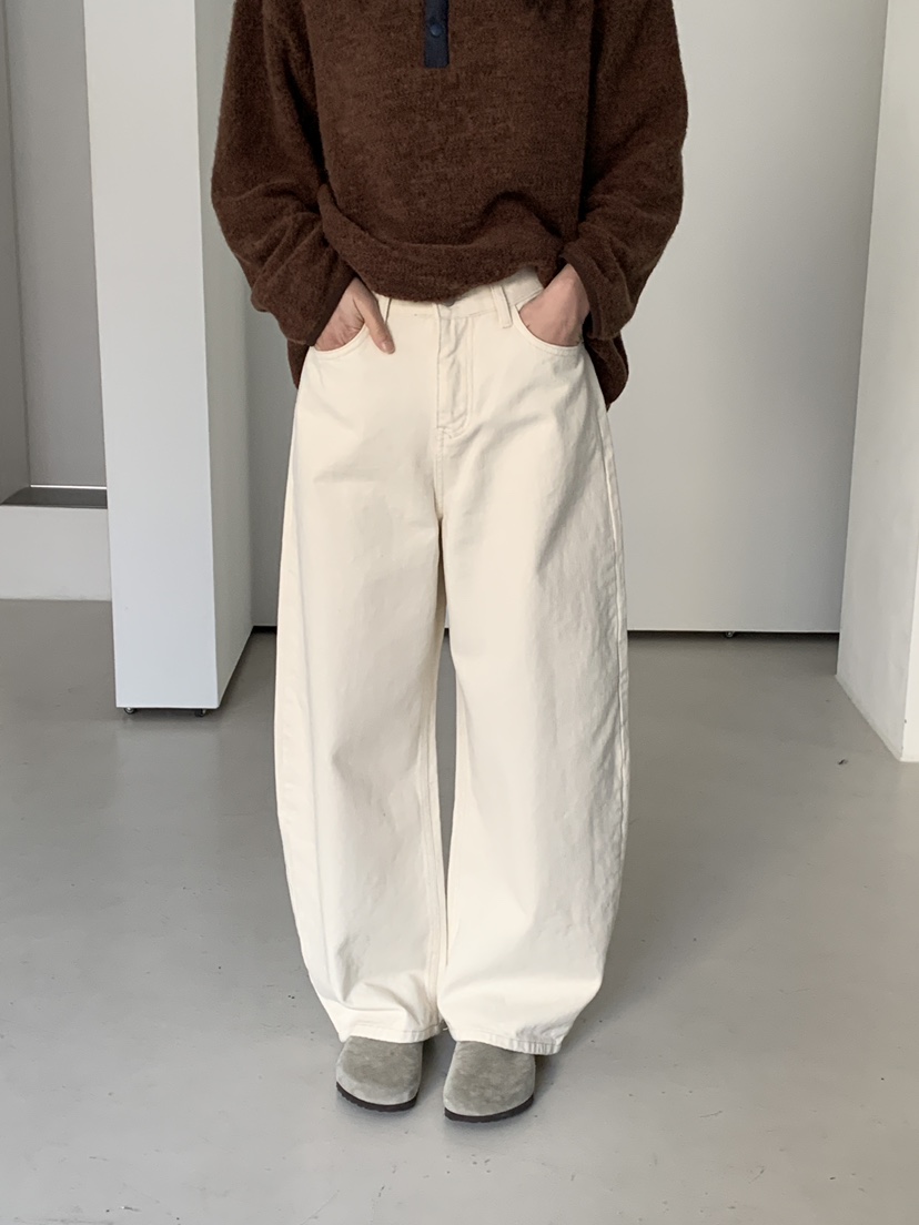 MOVENNE東大門㊣直郵女士新款推薦25秋冬熱賣人氣休閑牛仔褲MOVENNE牛仔褲