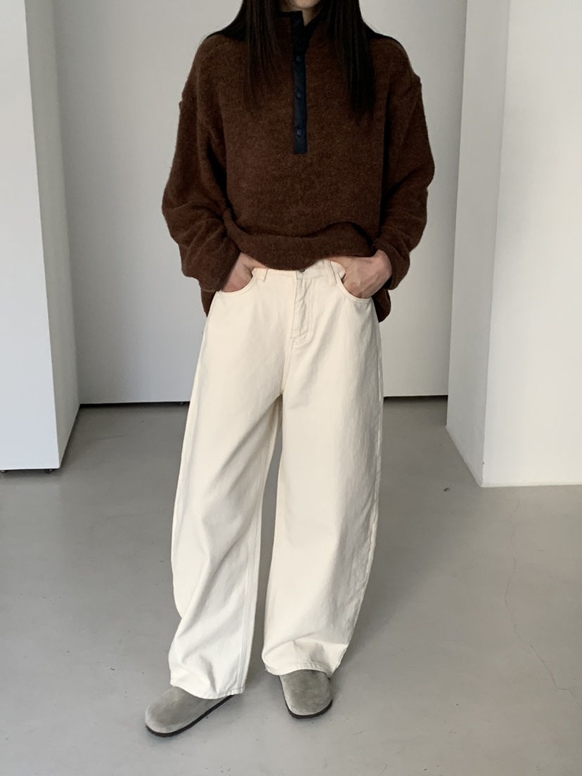 MOVENNE東大門㊣直郵女士新款推薦25秋冬熱賣人氣休閑牛仔褲MOVENNE牛仔褲