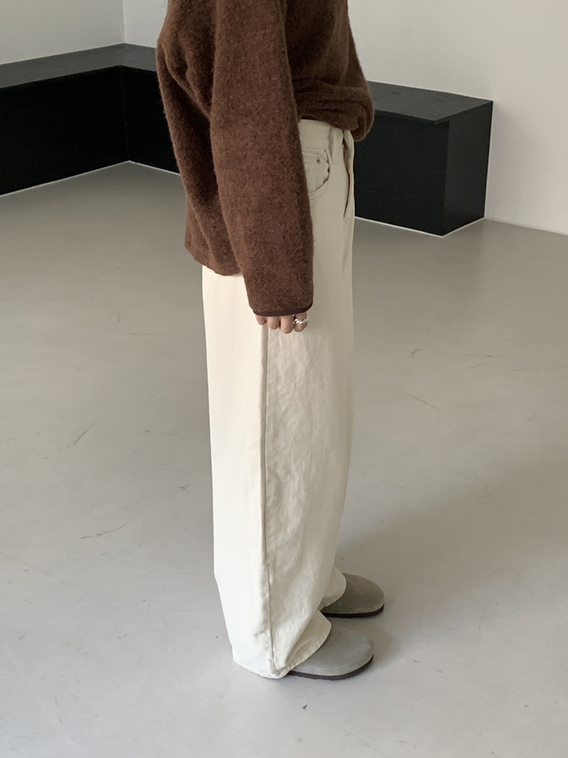 MOVENNE東大門㊣直郵女士新款推薦25秋冬熱賣人氣休閑牛仔褲MOVENNE牛仔褲