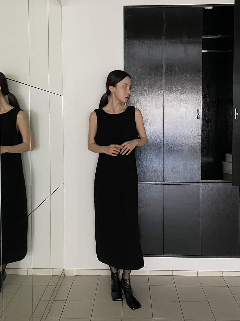 MOVENNE東大門㊣代購女裝新款時尚人氣25秋冬休閑職業連衣裙MOVENNE連衣裙