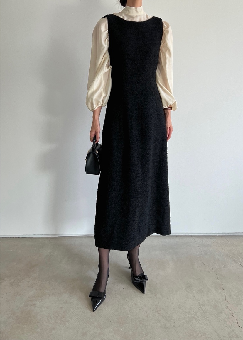 MOVENNE東大門㊣代購女裝新款時尚人氣25秋冬休閑職業連衣裙MOVENNE連衣裙