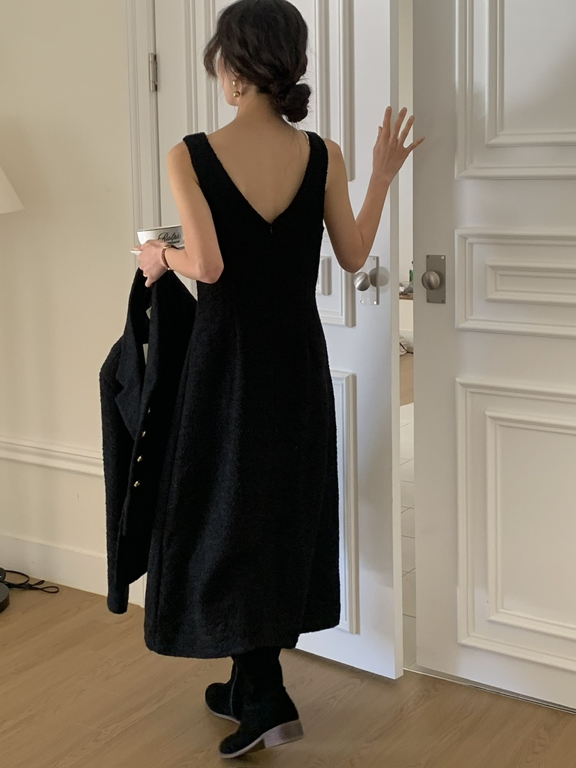 MOVENNE東大門㊣代購女裝新款時尚人氣25秋冬休閑職業連衣裙MOVENNE連衣裙