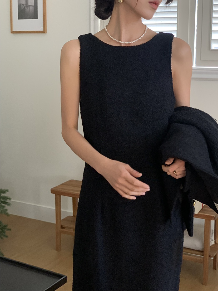 MOVENNE東大門㊣代購女裝新款時尚人氣25秋冬休閑職業連衣裙MOVENNE連衣裙