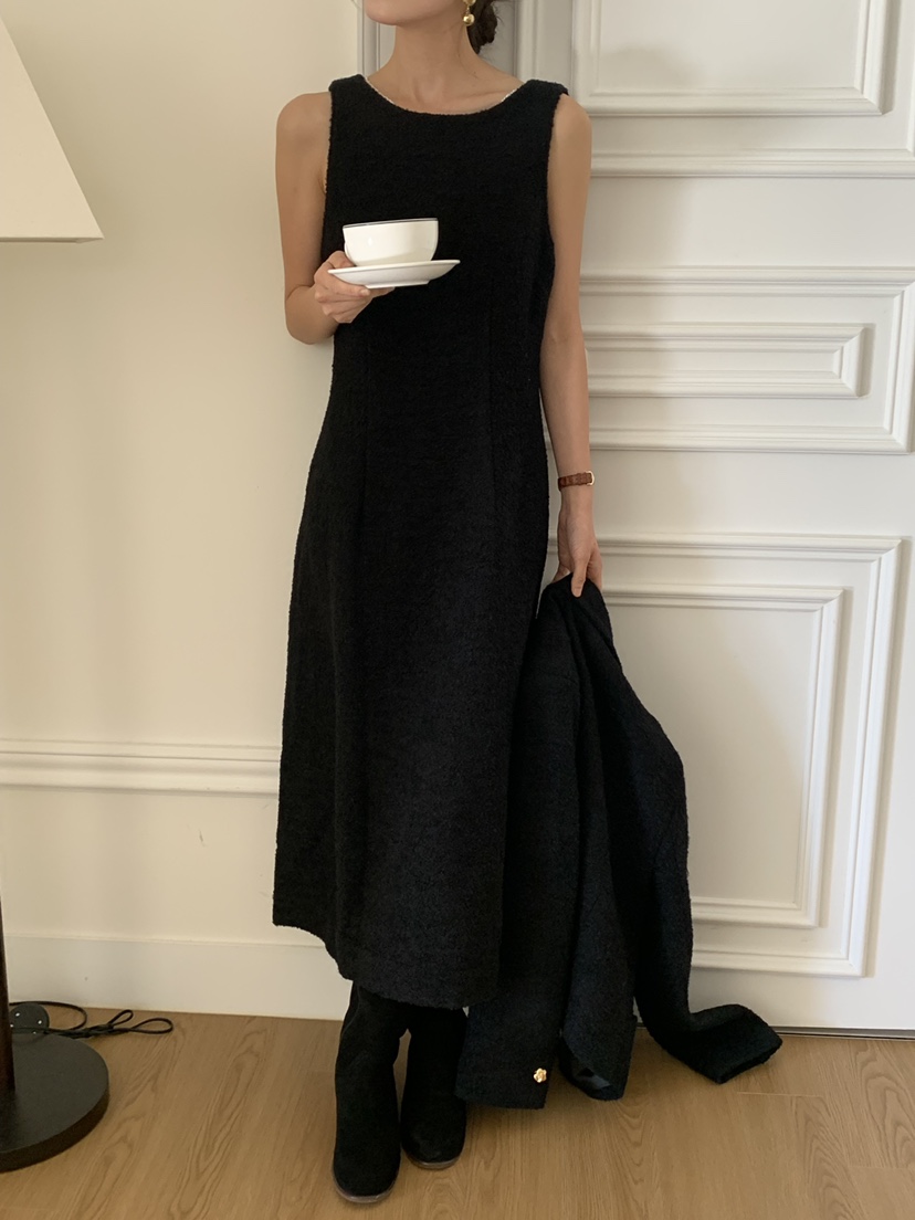 MOVENNE東大門㊣代購女裝新款時尚人氣25秋冬休閑職業連衣裙MOVENNE連衣裙