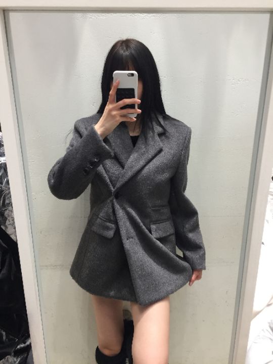 mars東大門㊣直郵女裝新品25秋冬人氣職業推薦休閑夾克羊毛mars夾克