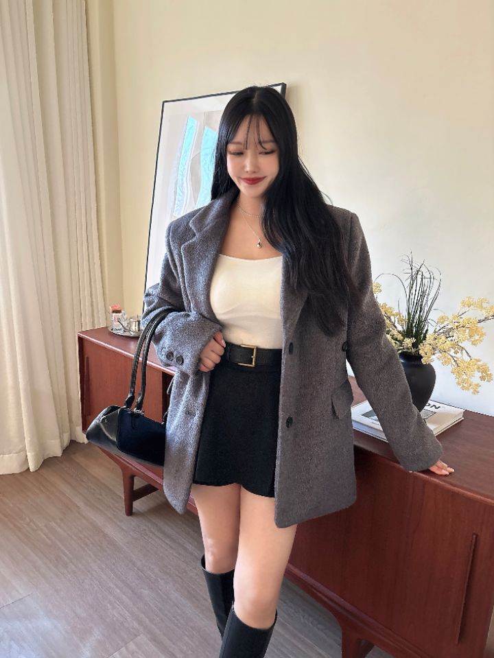 mars東大門㊣直郵女裝新品25秋冬人氣職業推薦休閑夾克羊毛mars夾克