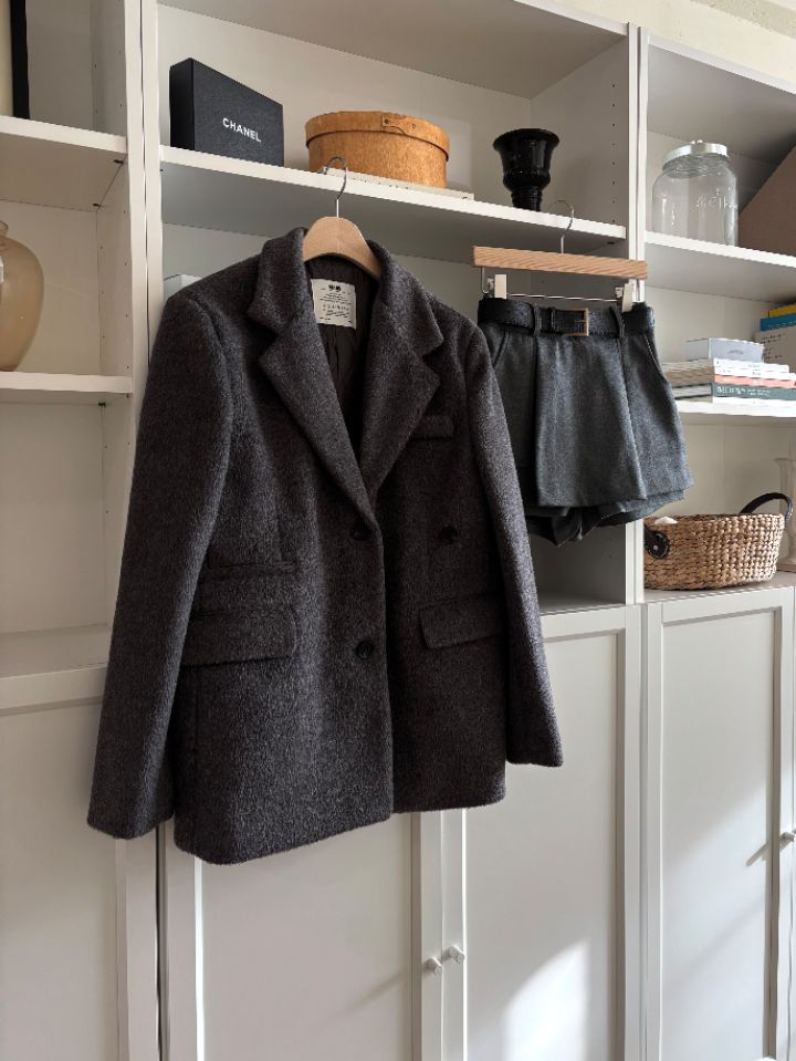 mars東大門㊣直郵女裝新品25秋冬人氣職業推薦休閑夾克羊毛mars夾克