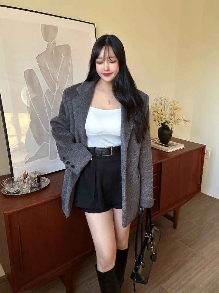 mars東大門㊣直郵女裝新品25秋冬人氣職業推薦休閑夾克羊毛mars夾克