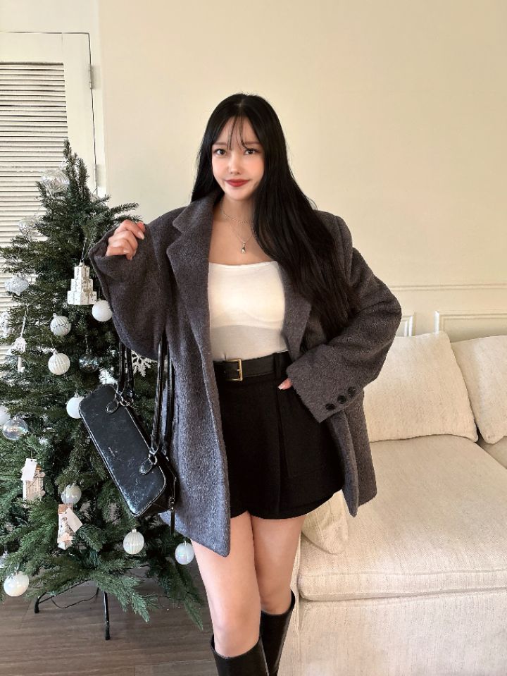 mars東大門㊣直郵女裝新品25秋冬人氣職業推薦休閑夾克羊毛mars夾克