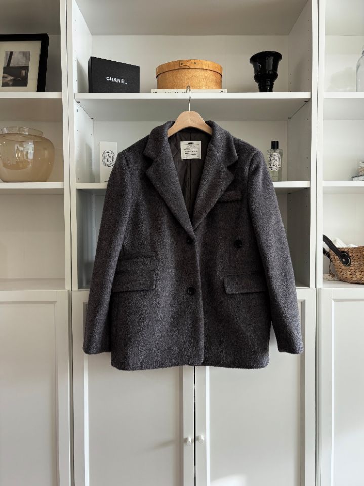 mars東大門㊣直郵女裝新品25秋冬人氣職業推薦休閑夾克羊毛mars夾克圖色2