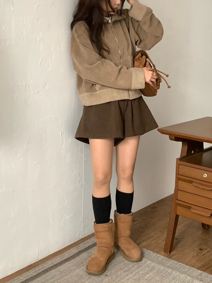 BLEECKER韓國直郵㊣女士新品職業人氣時尚推薦休閑25秋冬夾克BLEECKER夾克