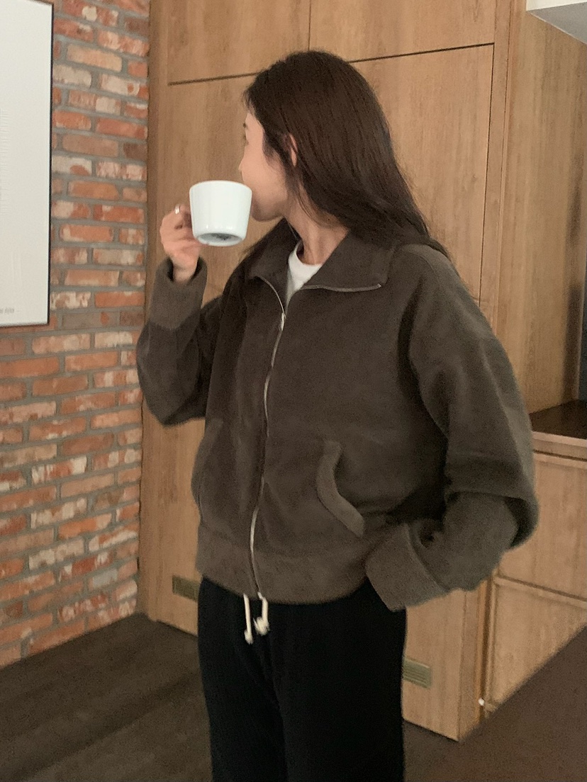 BLEECKER韓國直郵㊣女士新品職業人氣時尚推薦休閑25秋冬夾克BLEECKER夾克