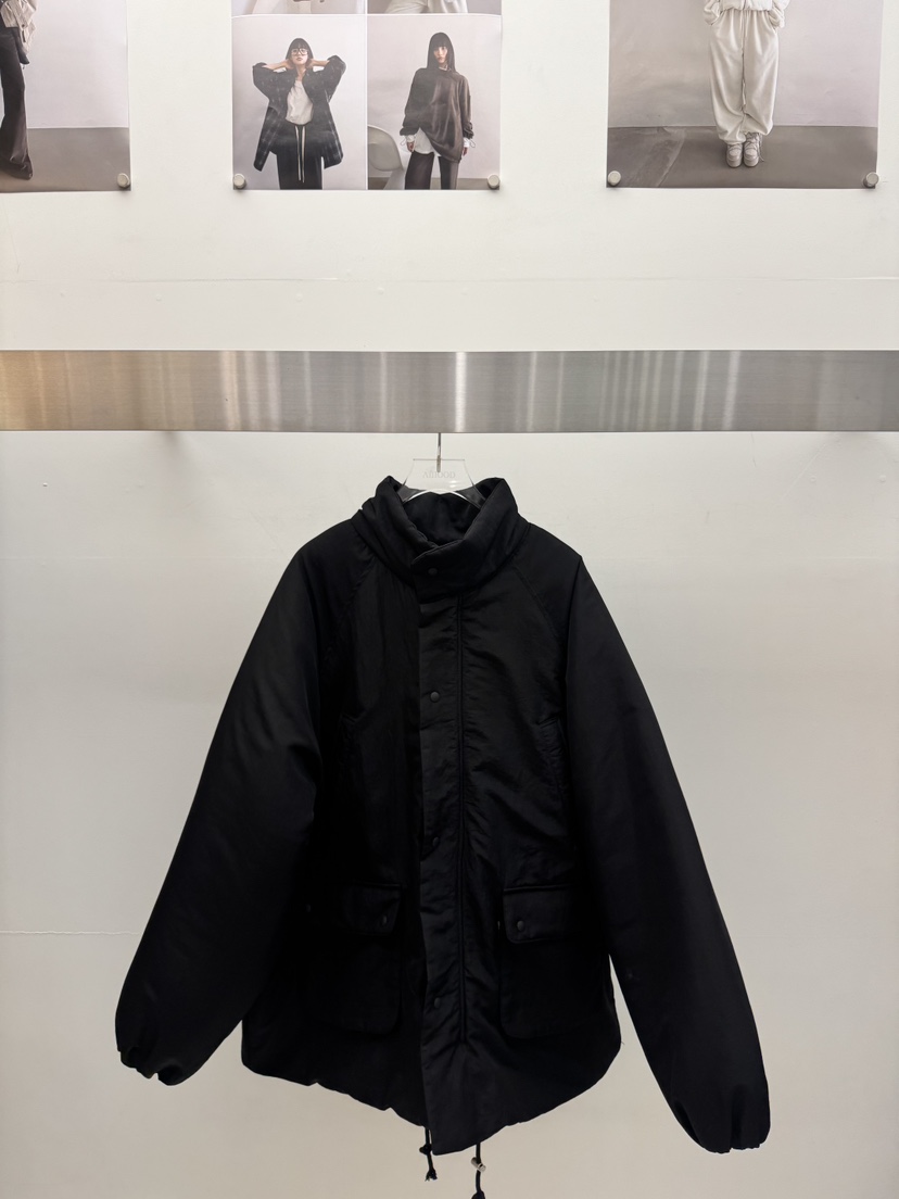 AMOOD東大門㊣實拍女裝新品25秋冬時尚人氣推薦職業夾克填充AMOOD夾克圖色2