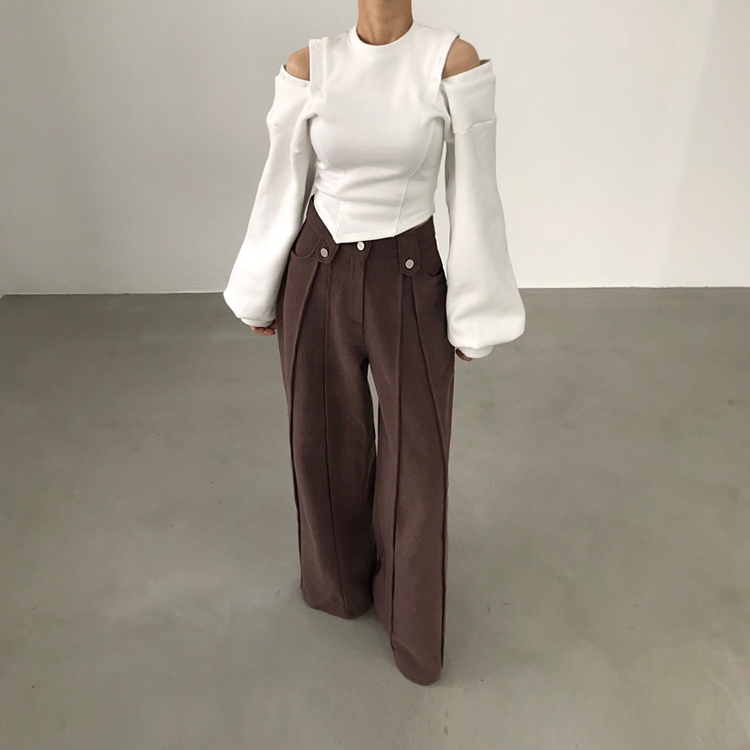 2TWO MOON東大門㊣代購女士新品熱賣時尚25秋冬休閑推薦衛衣2TWO MOON衛衣圖色3