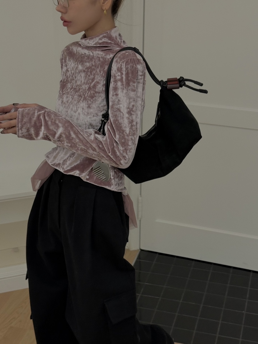 ZEROZERO東大門㊣實拍女士新款時尚熱賣25秋冬長袖T恤天鵝絨保暖ZEROZERO長袖T恤