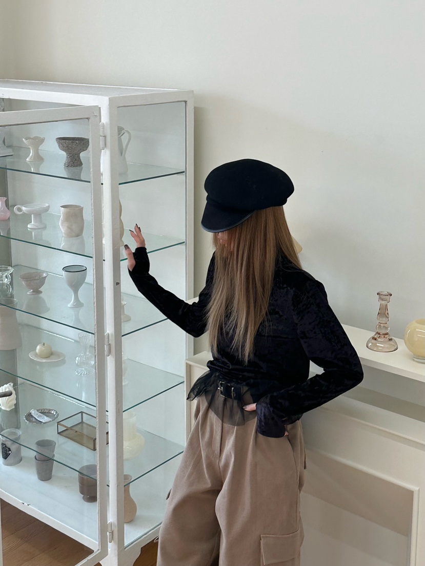 ZEROZERO東大門㊣實拍女士新款時尚熱賣25秋冬長袖T恤天鵝絨保暖ZEROZERO長袖T恤