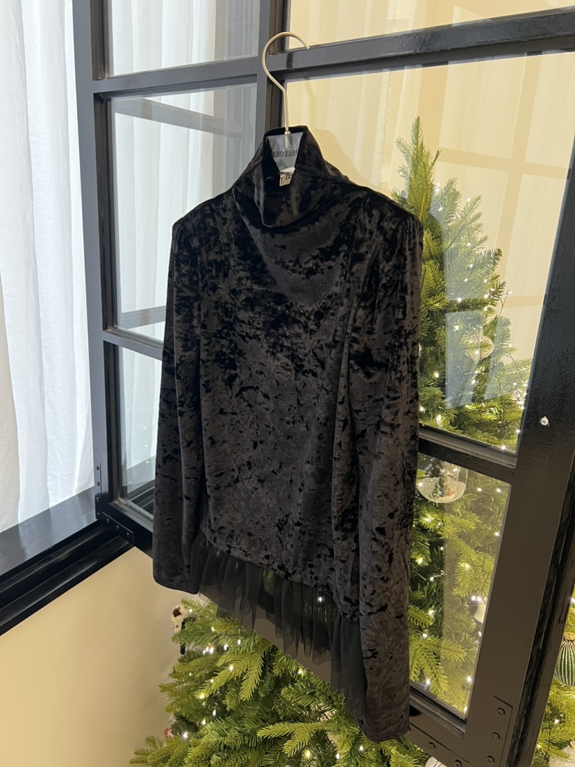 ZEROZERO東大門㊣實拍女士新款時尚熱賣25秋冬長袖T恤天鵝絨保暖ZEROZERO長袖T恤