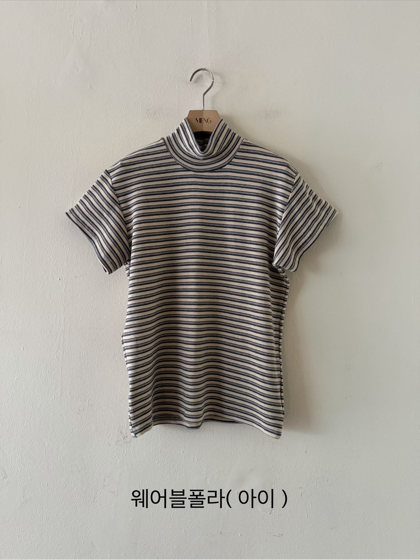 MENG韓國直郵㊣女裝新款熱賣休閑推薦25秋冬人氣職業時尚T恤MENGT恤圖色3