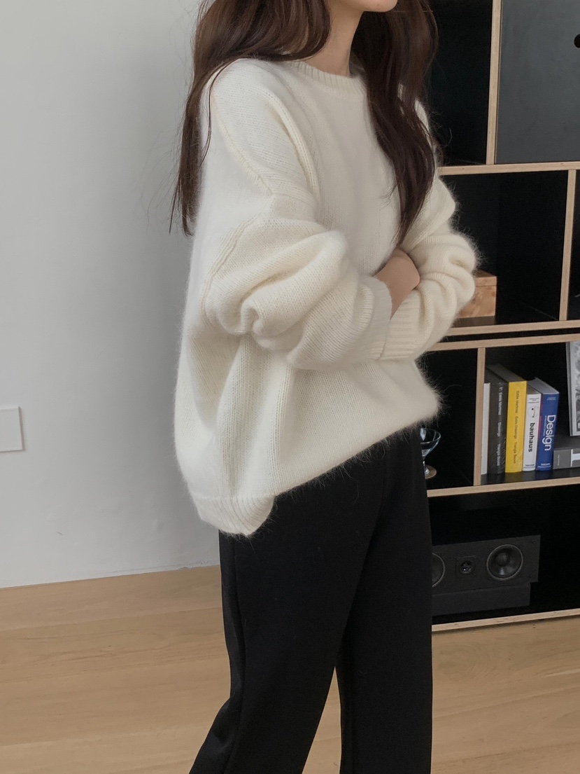 ATHEA韓國代購㊣女士新款時尚推薦人氣25秋冬休閑針織衫安哥拉ATHEA針織衫