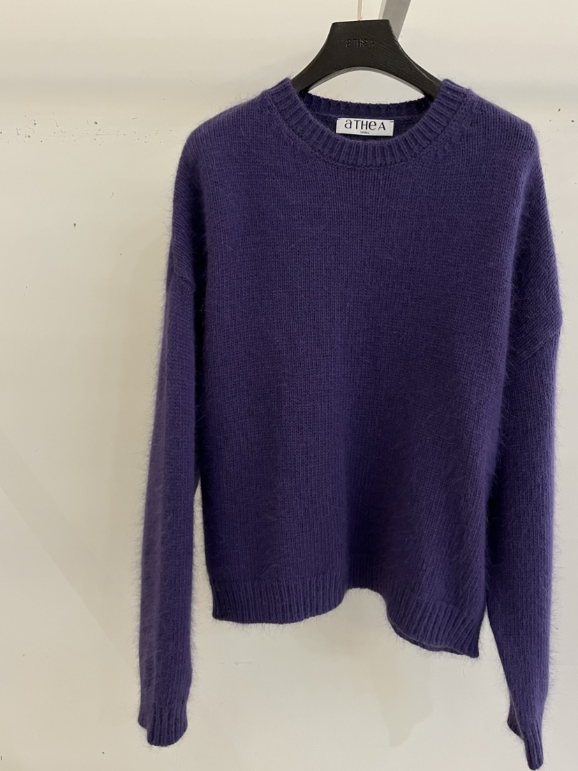 ATHEA韓國代購㊣女士新款時尚推薦人氣25秋冬休閑針織衫安哥拉ATHEA針織衫圖色2