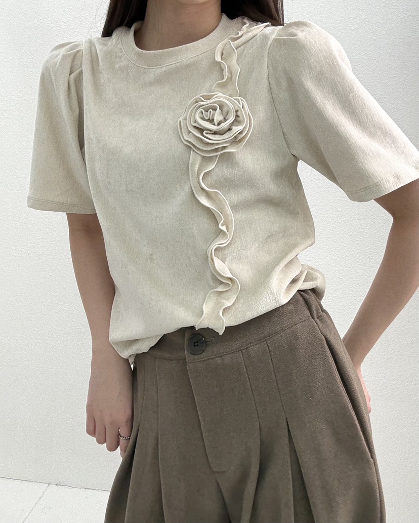 JMIND韓國代購㊣女裝新品熱賣人氣25秋冬職業休閑時尚T恤絲絨JMINDT恤