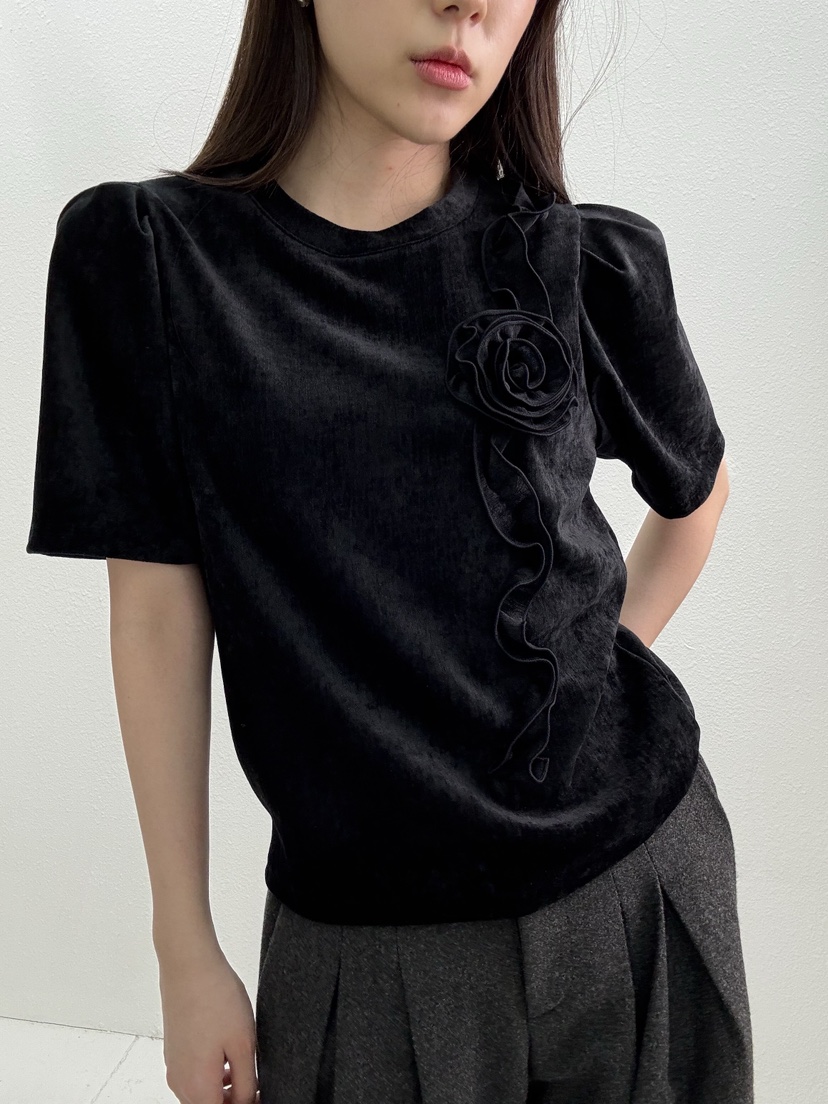 JMIND韓國代購㊣女裝新品熱賣人氣25秋冬職業休閑時尚T恤絲絨JMINDT恤