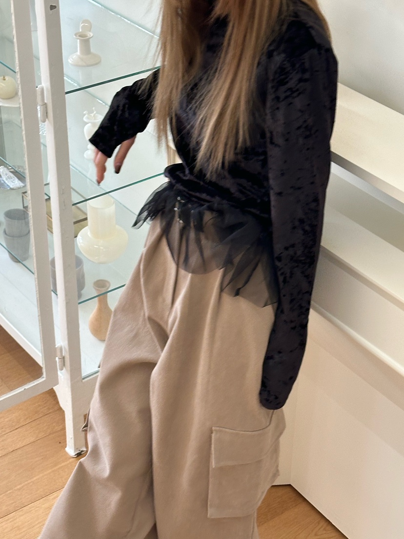 ZEROZERO韓國代購㊣女裝新品休閑時尚25秋冬推薦休閑褲抓絨ZEROZERO休閑褲