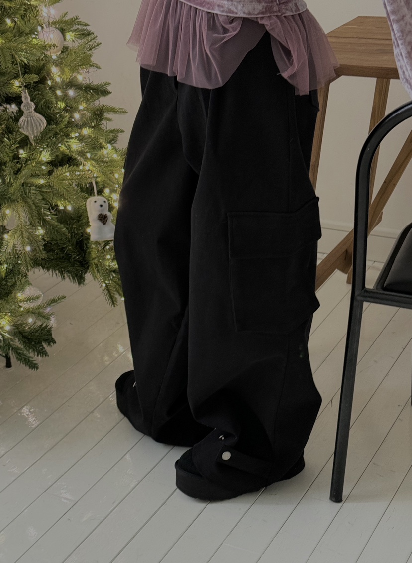 ZEROZERO韓國代購㊣女裝新品休閑時尚25秋冬推薦休閑褲抓絨ZEROZERO休閑褲