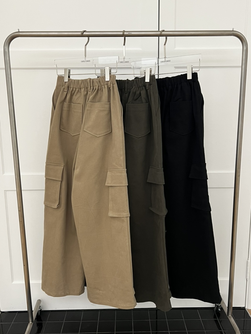 ZEROZERO韓國代購㊣女裝新品休閑時尚25秋冬推薦休閑褲抓絨ZEROZERO休閑褲