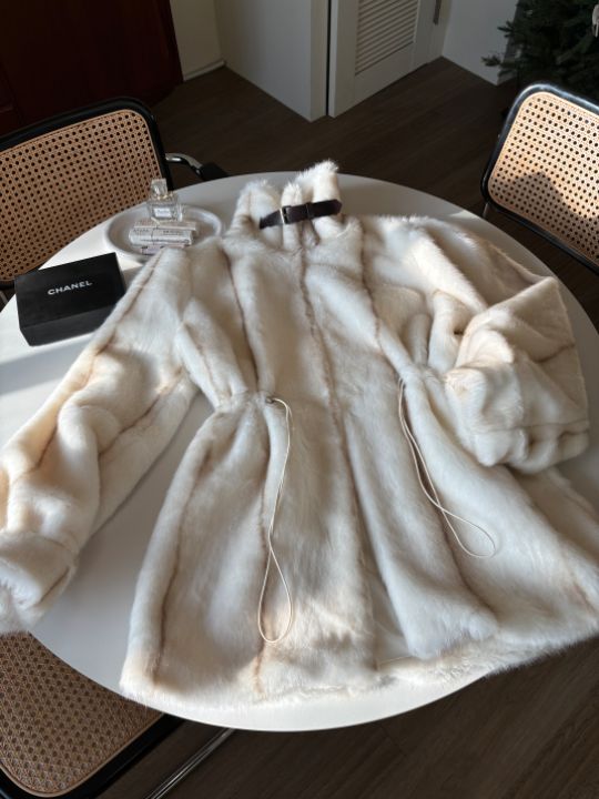 mars東大門㊣實拍女裝新品人氣熱賣推薦職業中長款大衣貂皮mars中長款大衣