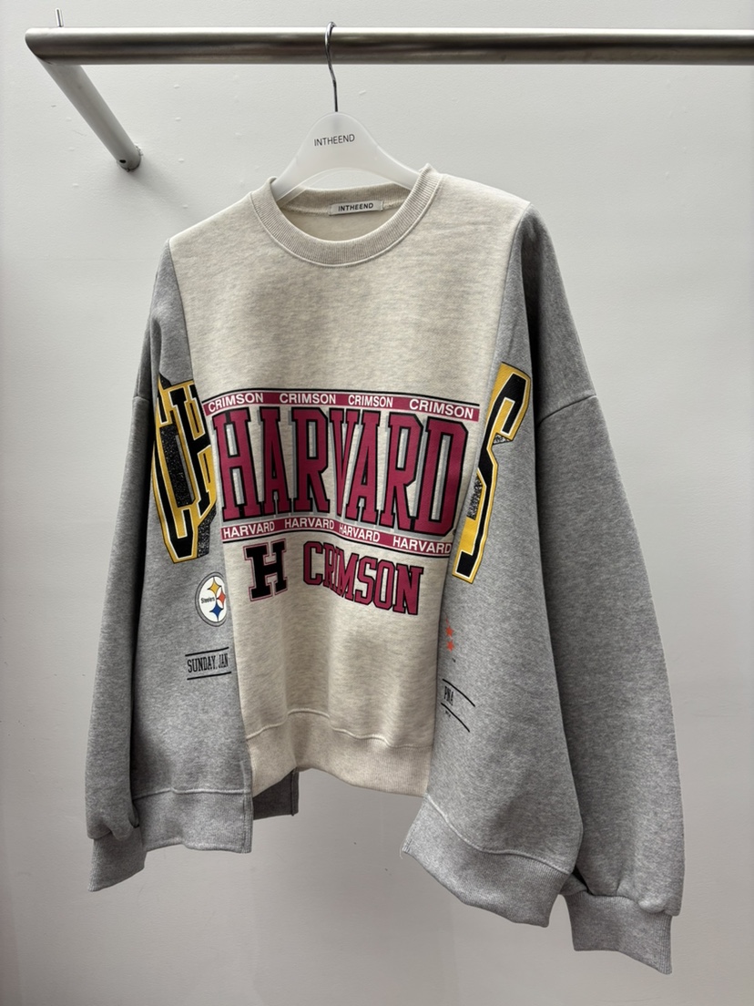 INTHEEND韓國代購㊣女士新品休閑時尚熱賣職業推薦人氣衛衣INTHEEND衛衣