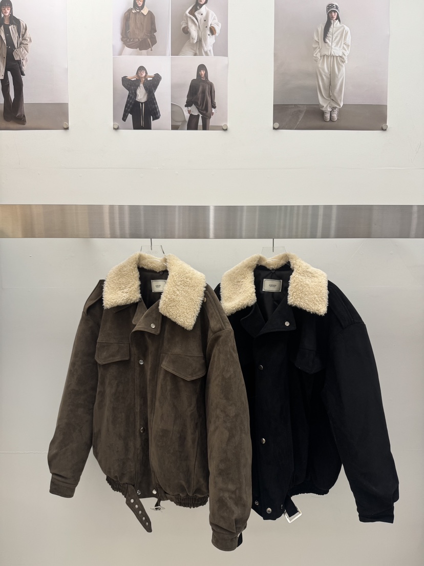 AMOOD東大門㊣直郵女裝新品人氣熱賣推薦25秋冬休閑時尚夾克AMOOD夾克